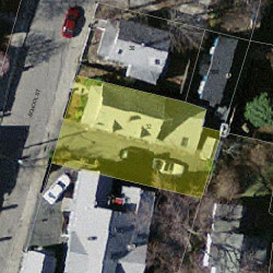 32 School St, Newton MA  02458-1518 aerial view