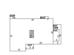 110 Cedar St, Newton MA  02459-1501 floor plan