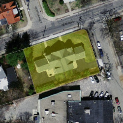 164 Webster St, Newton MA 02465-1848 aerial view