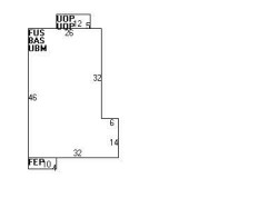 6 Clarendon St, Newton MA 02460-2021 floor plan