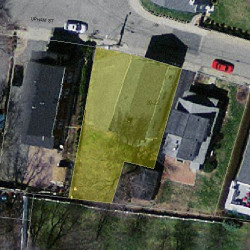 20 Upham St, Newton MA  02465-1520 aerial view