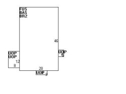 46 Athelstane Rd, Newton MA  02459-2419 floor plan