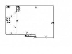 237 Dorset Rd, Newton MA 02468-1451 floor plan