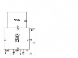34 Beecher Pl, Newton MA 02459-2313 floor plan