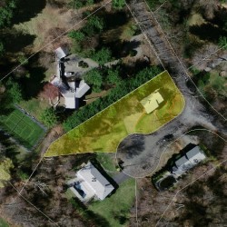 7 Stonewood Dr, Newton MA 02459-2701 aerial view