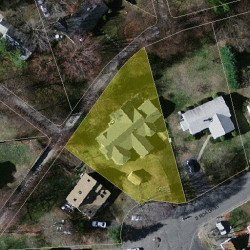 28 Osborne Path, Newton MA 02459-3543 aerial view