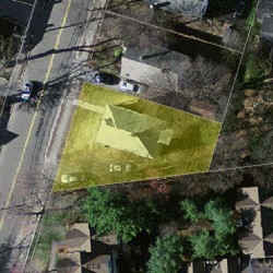 410 Parker St, Newton MA 02459-2606 aerial view