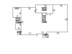 194 Otis St, Newton MA 02465-2524 floor plan