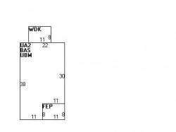 61 Allison St, Newton MA 02458-1044 floor plan