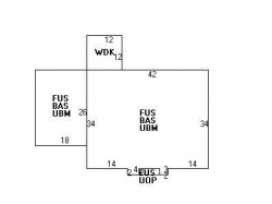 19 Dorr Rd, Newton MA  02458-2701 floor plan