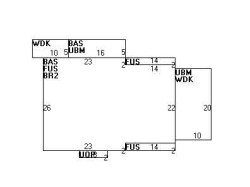 66 Grove Hill Ave, Newton MA  02460-2335 floor plan