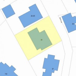 29 Troy Ln, Newton MA  02468-1016 plot plan
