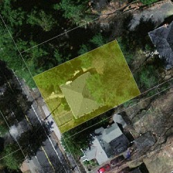 336 Winchester St, Newton MA 02461-2051 aerial view