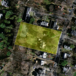 269 Park St, Newton MA 02458-2314 aerial view