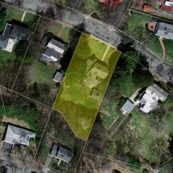 81 Neshobe Rd, Newton MA 02468-1314 aerial view