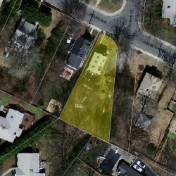 89 Adams Ave, Newton MA  02465-1001 aerial view