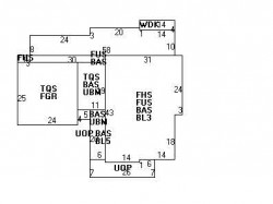 56 Westgate Rd, Newton MA 02459-3134 floor plan