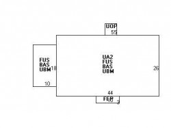 47 Noble St, Newton MA  02465-1015 floor plan