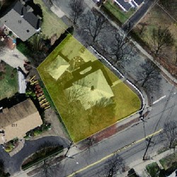 803 Watertown St, Newton MA  02465-2127 aerial view