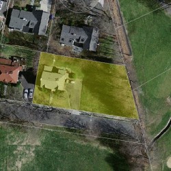 95 Montrose St, Newton MA  02458-2726 aerial view