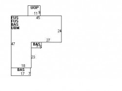 34 Pilgrim Rd, Newton MA 02468-2124 floor plan