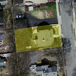19 Owatonna St, Newton MA 02466-1410 aerial view