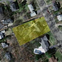 201 Upland Ave, Newton MA  02461-2001 aerial view