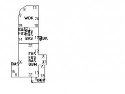 95 Hyde St, Newton MA 02461-1237 floor plan