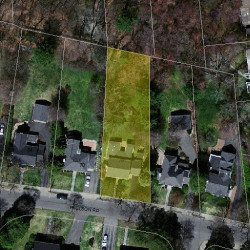 76 Paulson Rd, Newton MA 02468-1028 aerial view