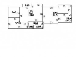 39 Moffat Rd, Newton MA  02468-1112 floor plan