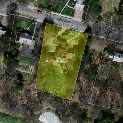 230 Windsor Rd, Newton MA 02468-1120 aerial view