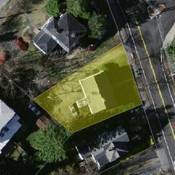 165 Langley Rd, Newton MA 02459-2328 aerial view