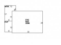 19 Grant St, Newton MA 02465-1508 floor plan