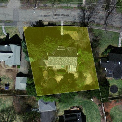 40 Nehoiden Rd, Newton MA 02468-1924 aerial view