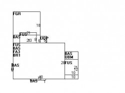 21 Gralynn Rd, Newton MA  02459-1310 floor plan