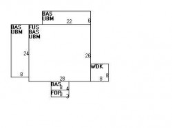 458 California St, Newton MA  02460-1213 floor plan