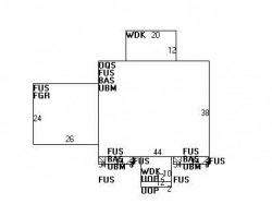 187 Pine Ridge Rd, Newton MA 02468-1510 floor plan