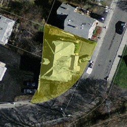 169 Charlesbank Rd, Newton MA  02458-1739 aerial view