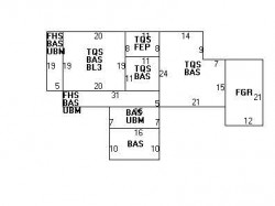 600 Quinobequin Rd, Newton MA 02468-2116 floor plan