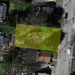 175 Woodcliff Rd, Newton MA 02461-1838 aerial view