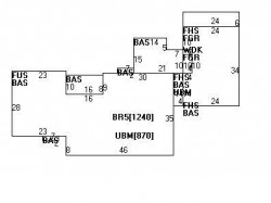 145 Dartmouth St, Newton MA  02465-2835 floor plan