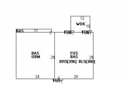 9 Browning Rd, Newton MA  02459-2401 floor plan