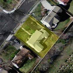 231 Spiers Rd, Newton MA  02459-3705 aerial view