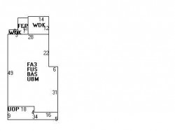 445 Washington St, Newton MA 02458-1537 floor plan