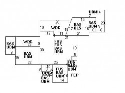 230 Windsor Rd, Newton MA 02468-1120 floor plan