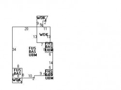 1733 Commonwealth Ave, Newton MA 02465-2828 floor plan