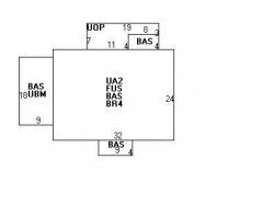 65 Stearns St, Newton MA 02459-2441 floor plan