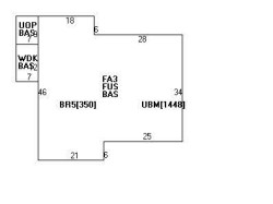 50 Colbert Rd, Newton MA 02465-2907 floor plan