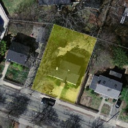 295 Homer St, Newton MA 02459-1410 aerial view