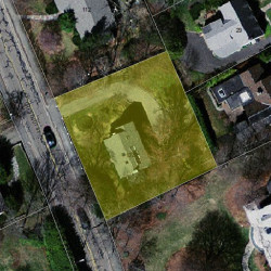 120 Chestnut St, Newton MA 02465-2539 aerial view